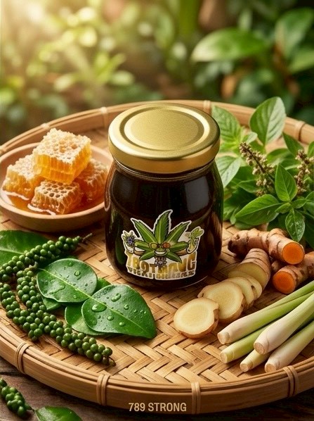 HoneyLeaf Canna น้ำผึ้งดองสมุนไพรธรรมชาติ honeyleaf canna1