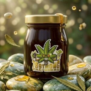 น้ำผึ้งดองกัญชา green gold honey cannabis
