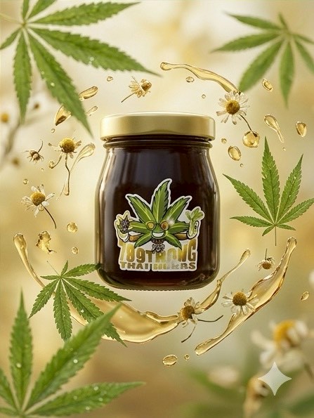 น้ำผึ้งดองกัญชา green gold honey cannabis น้ำผึ้งดองกัญชา green gold honey cannabis