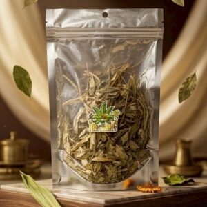ใบกัญชาอบแห้ง green leaf dry herbal